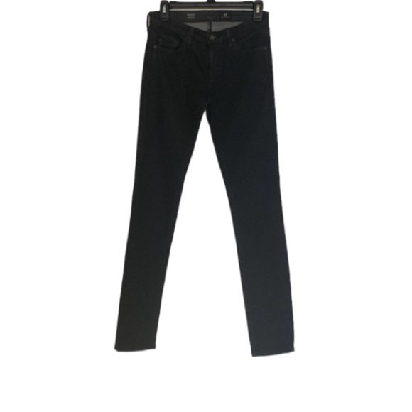 AG Adriano Goldschmied jeans black STILT cigarette jean Stretchy raw hem 26R
C - Picture 3 of 10